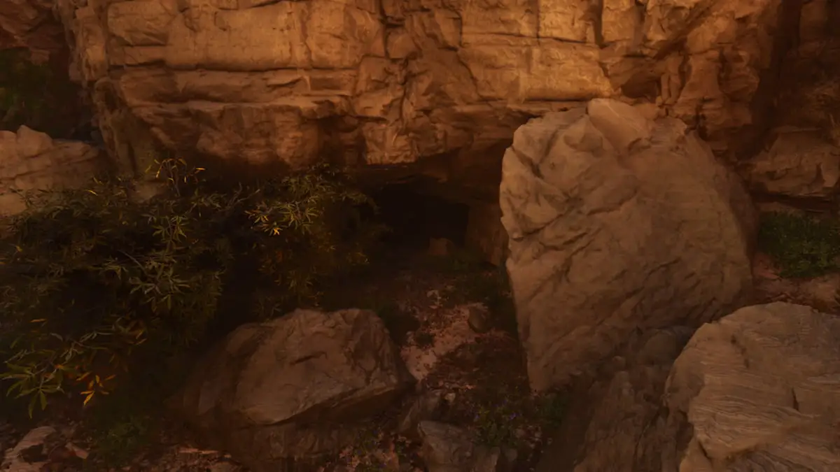 Blue Obelisk Hidden Cave Entrance On Mountain Side Ark Survival Ascended