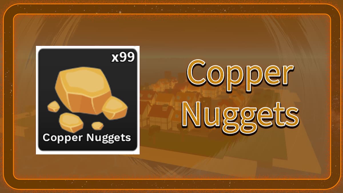 The Copper Nuggets Menu Icon