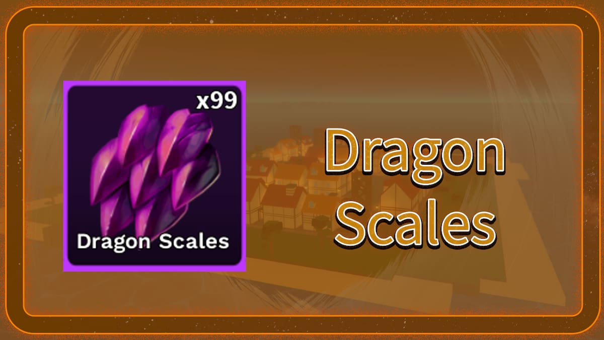 The Dragon Scale in Roblox Demon Piece