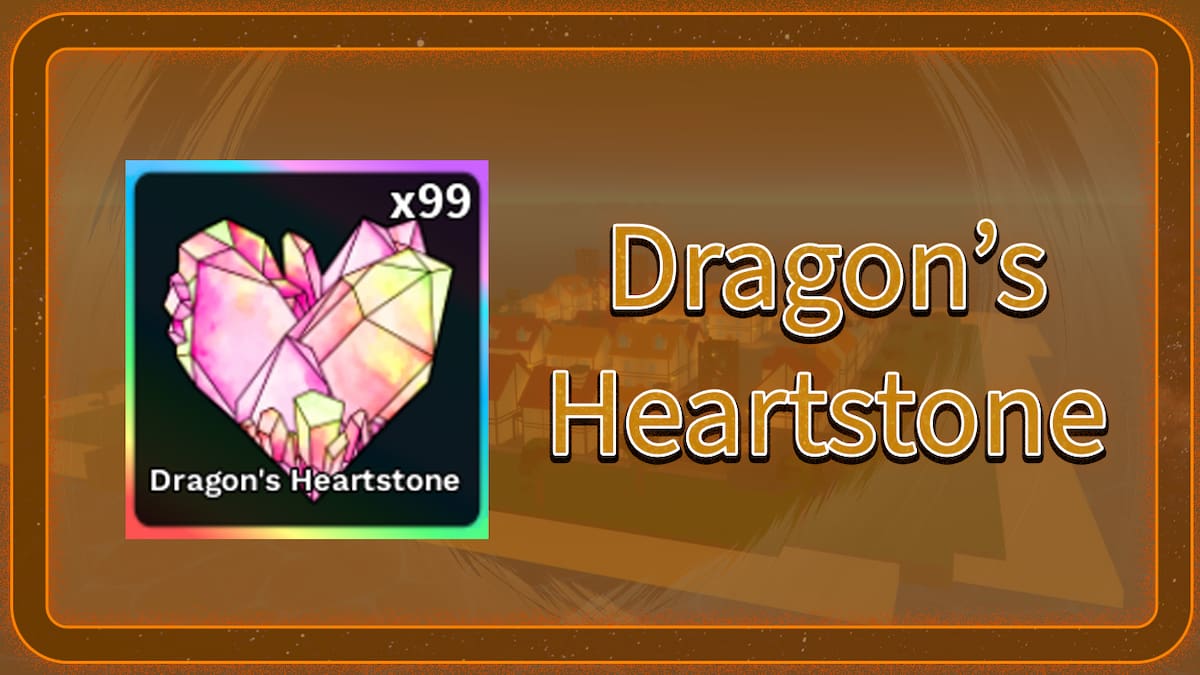 The Dragon Heartstone in Roblox Demon Piece