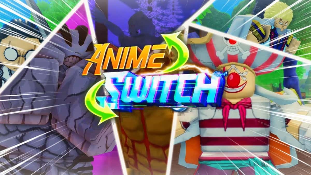 Several hero characters in Roblox Anime Switch