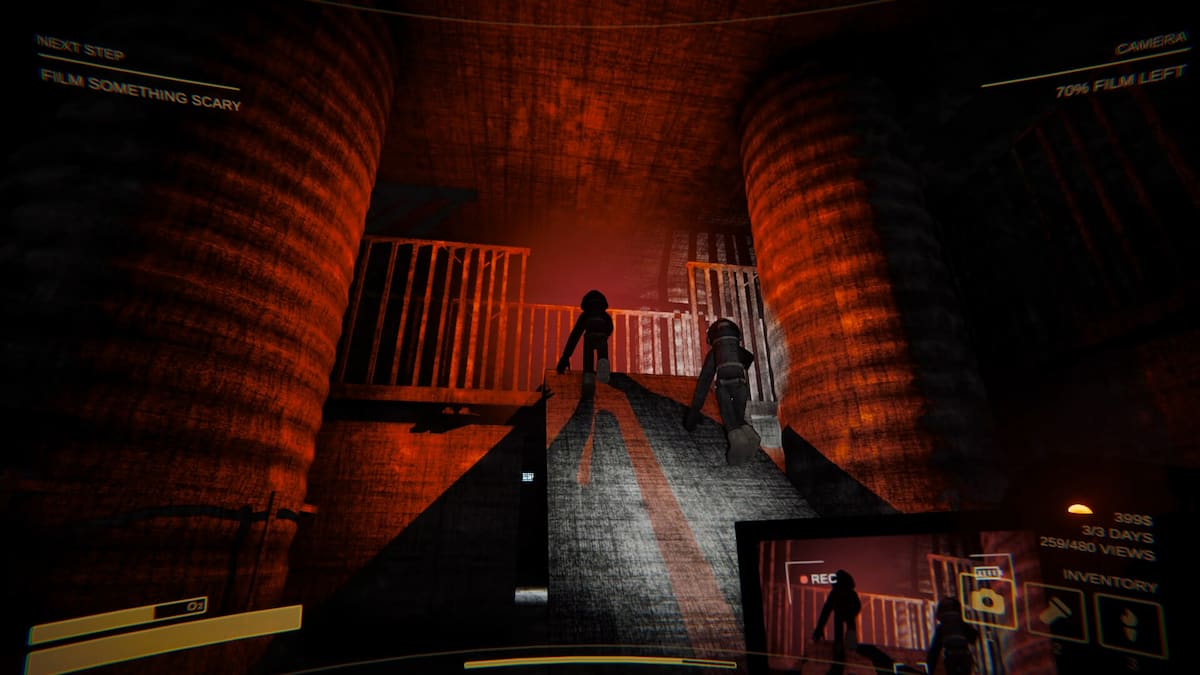 An image of a player walking a ramp in Content Warning