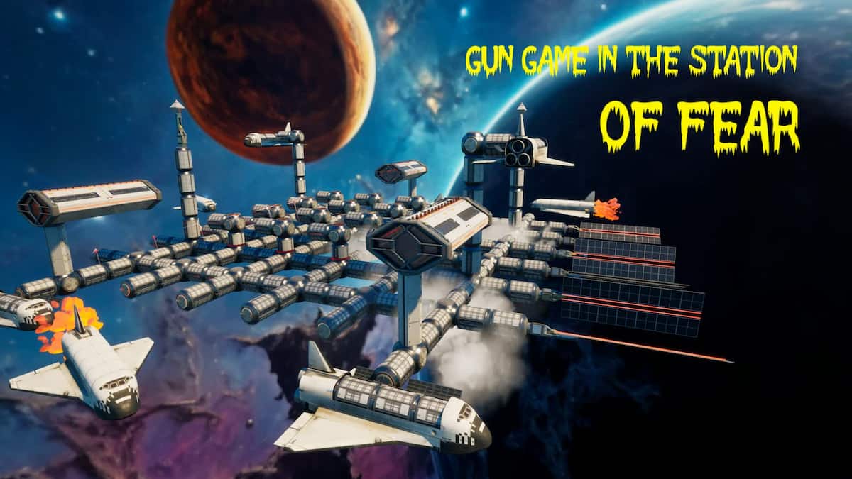 The Space Station to protect in Fortnite