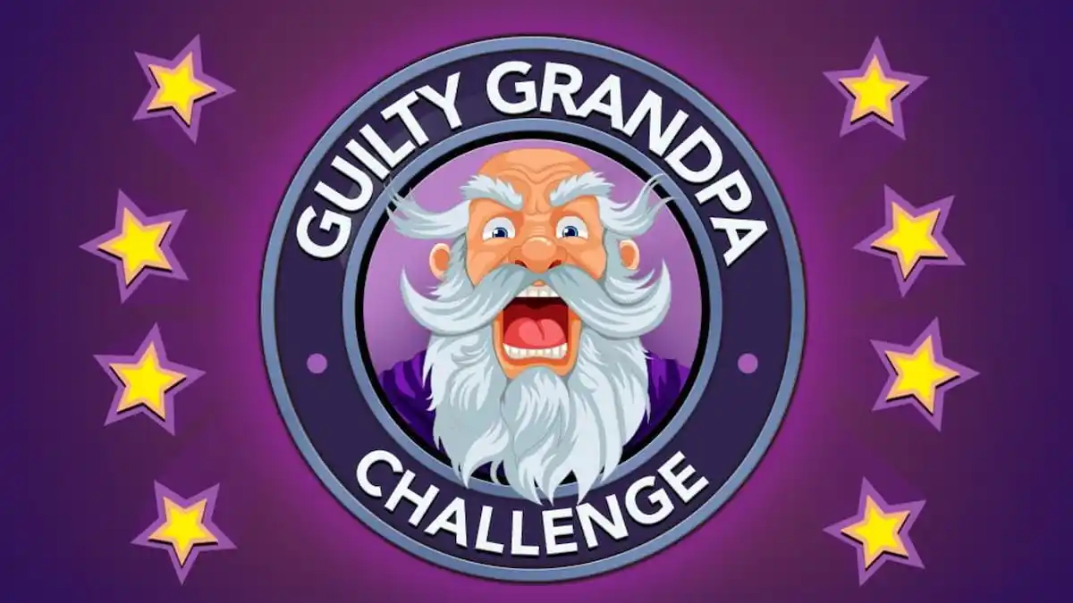 An Image of an angry Grandpa in BitLife