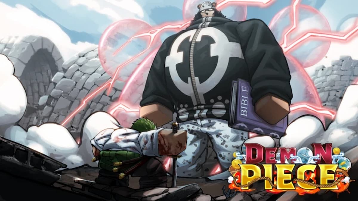 A player fighting a boss in Demn Piece