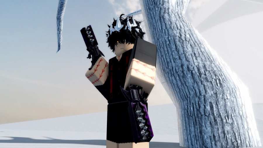 An Image of player standing in Type Soul