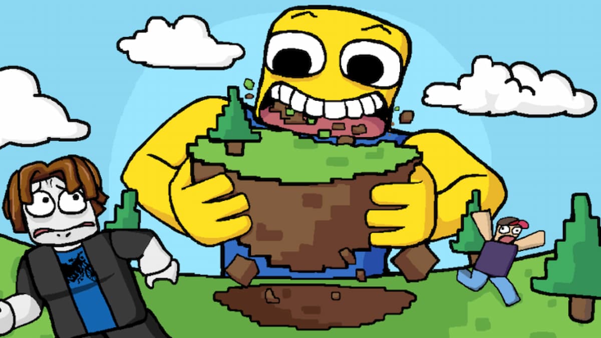 An image of a player eating in Eat the World
