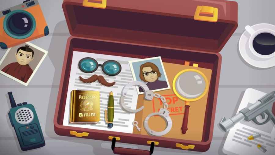A set of Spy gadgets in BitLife