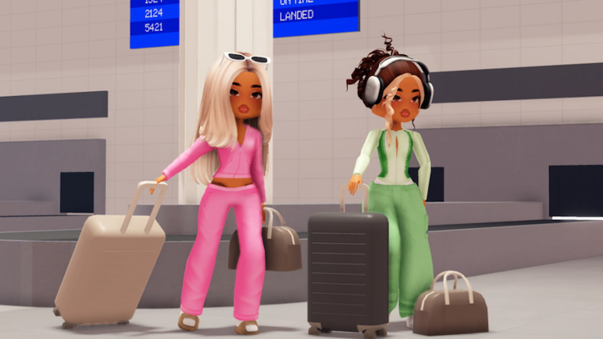 Two Roblox Avatars going on trip in Berry Avenue RP