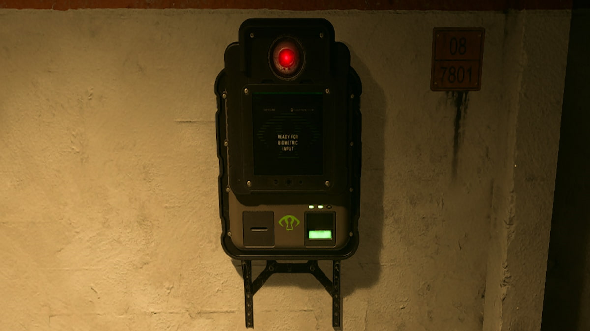 An Image of a Biometric Scanner in MW3