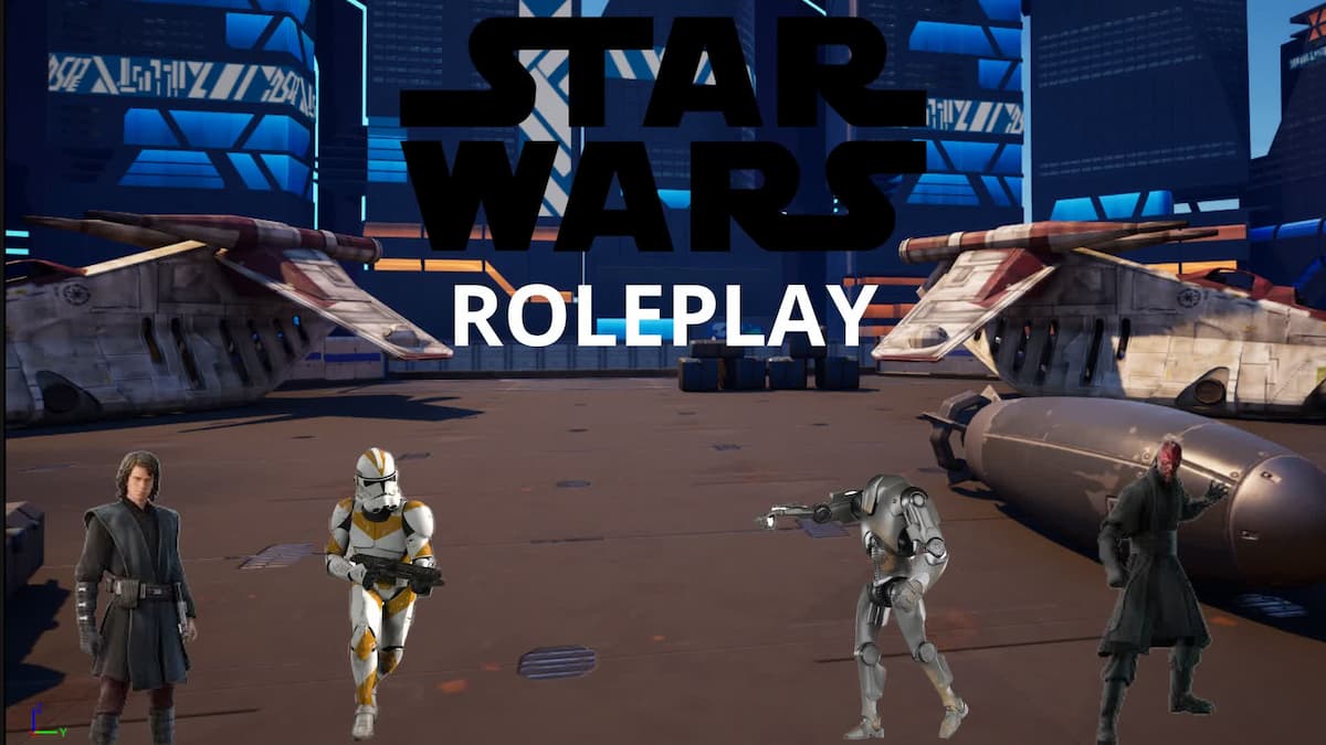 Several Star Wars players in Fortnite