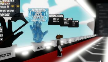 Frostbite Glove stats in Slap Battles