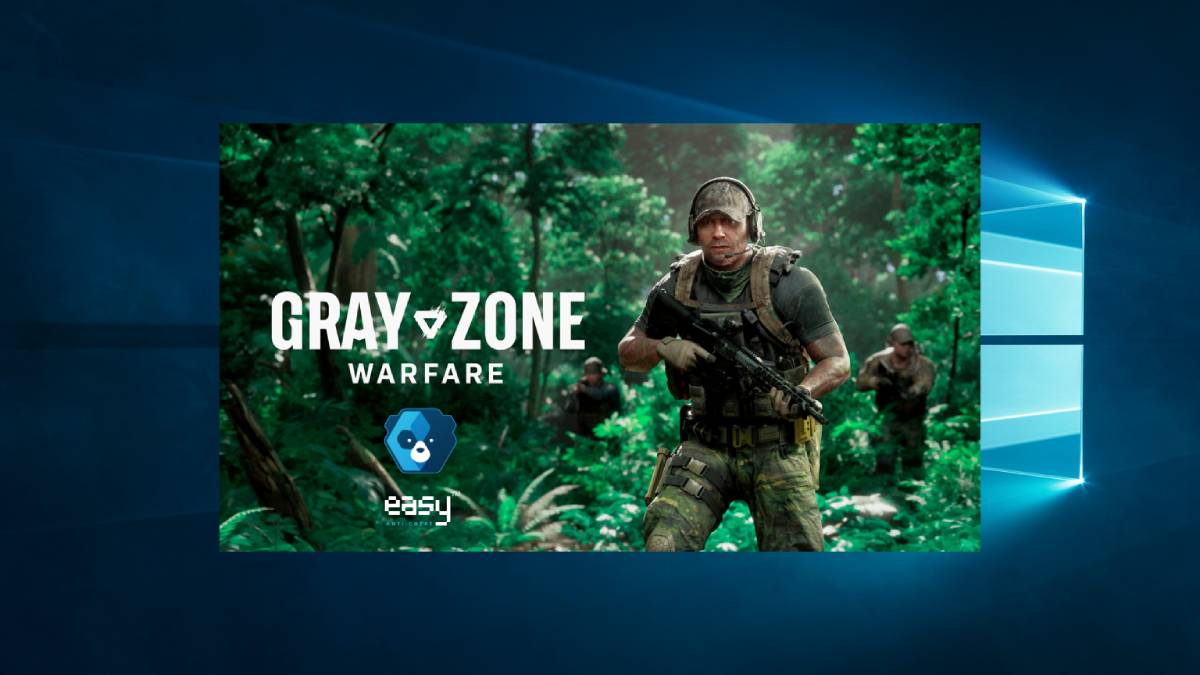 Gray Zone Warfare Easy Anti Cheat launching on Windows 10