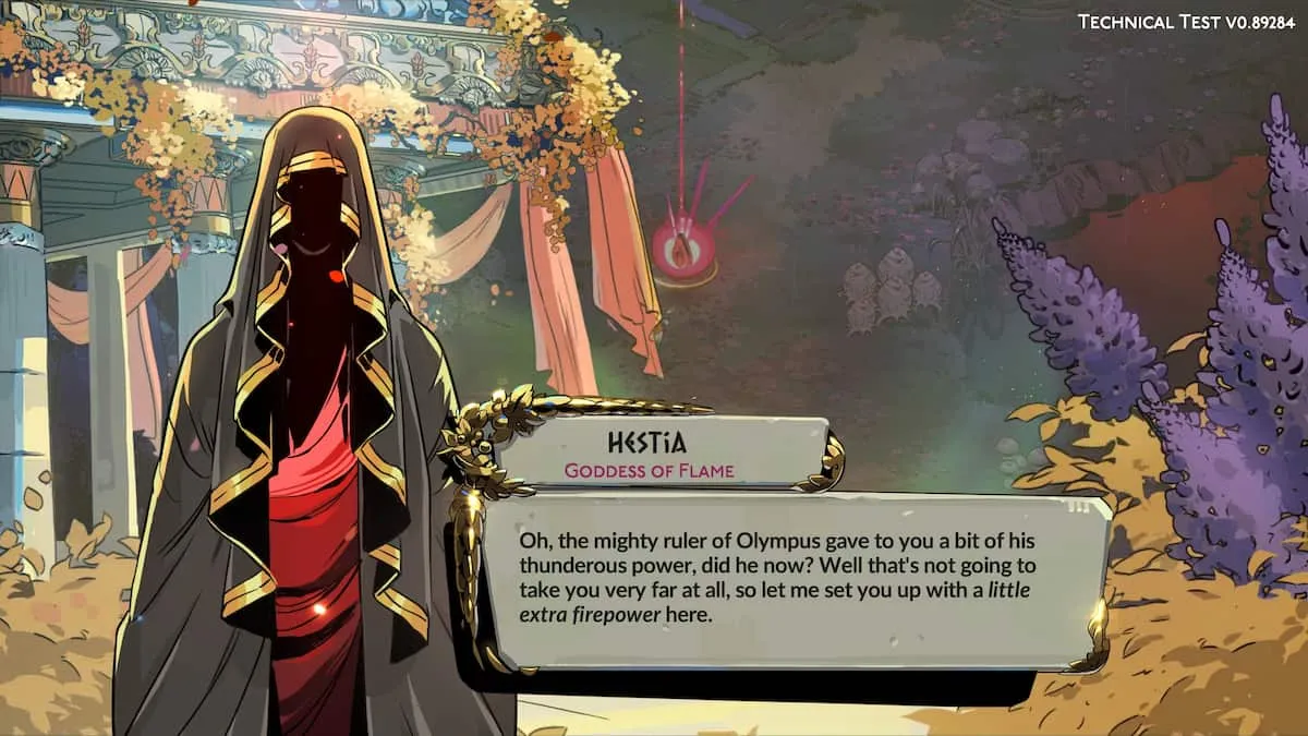 Finding Hestia in Hades 2.