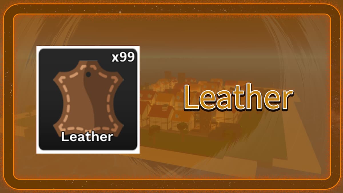 The Leather Menu Icon