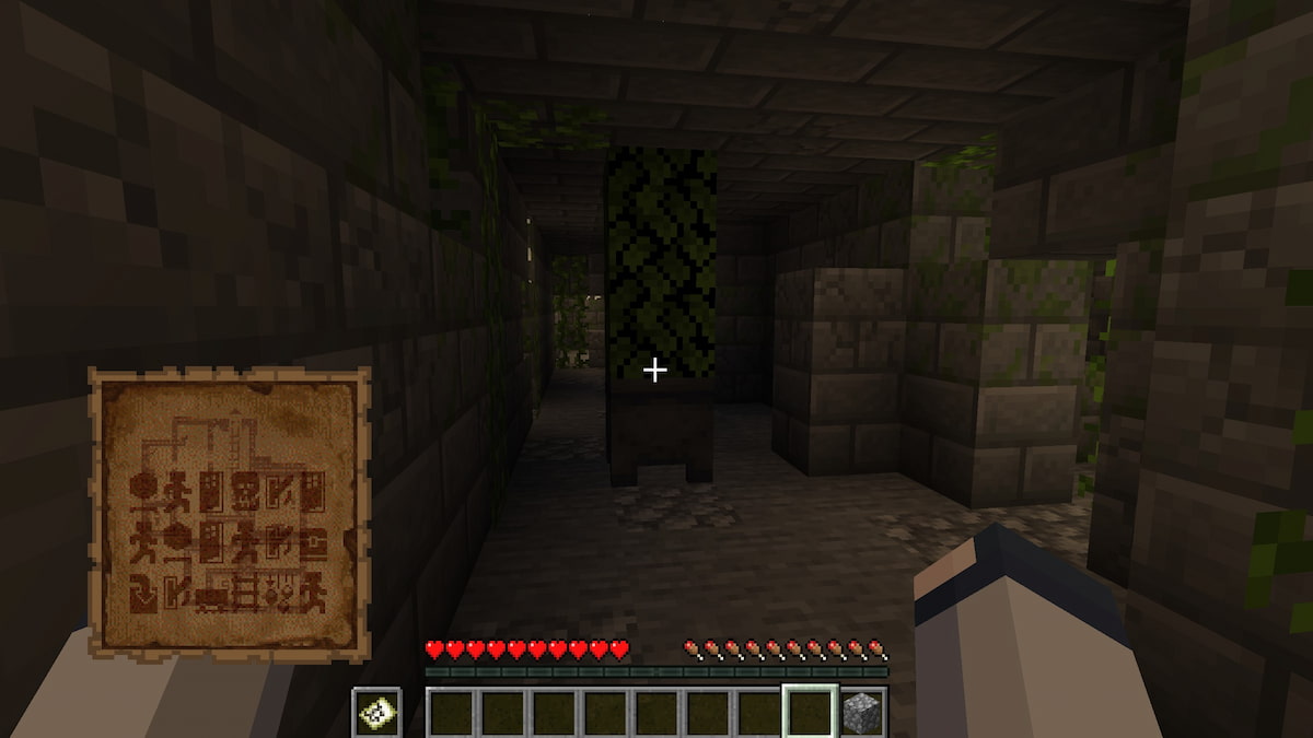 The Minecraft Dark Dreams adventure map dungeons and map