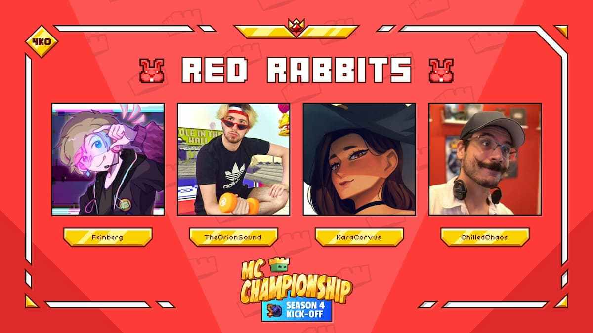 Red Rabbit Mcc Minecraft Championship Season 4 (MCC 46) Teams, Date, & Time | Pro Game ...
