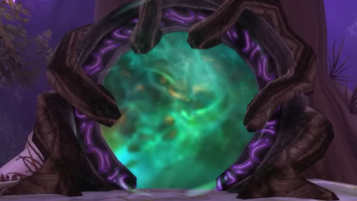 A portal to a Nightmare Incursion from WoW Phase 3 SoD