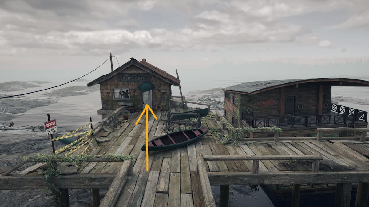 The fishing shack with lore in the Houseboat chapter of our Open Roads walkthrough.