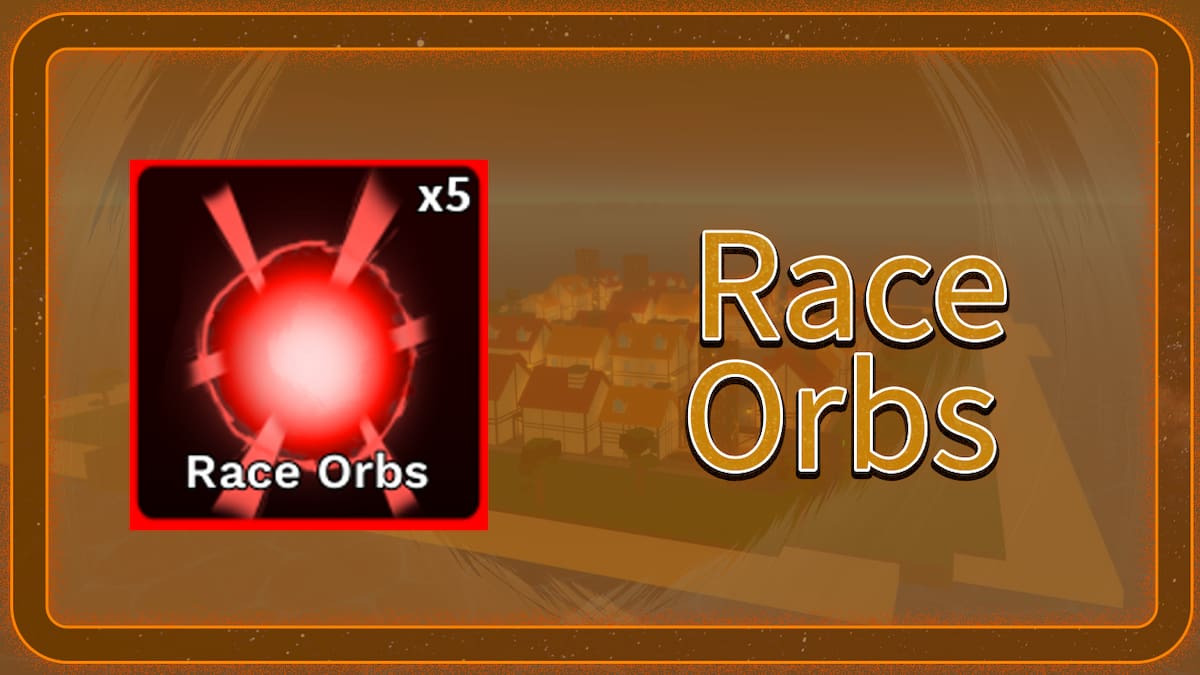 The Race Orb in Roblox Demon Piece