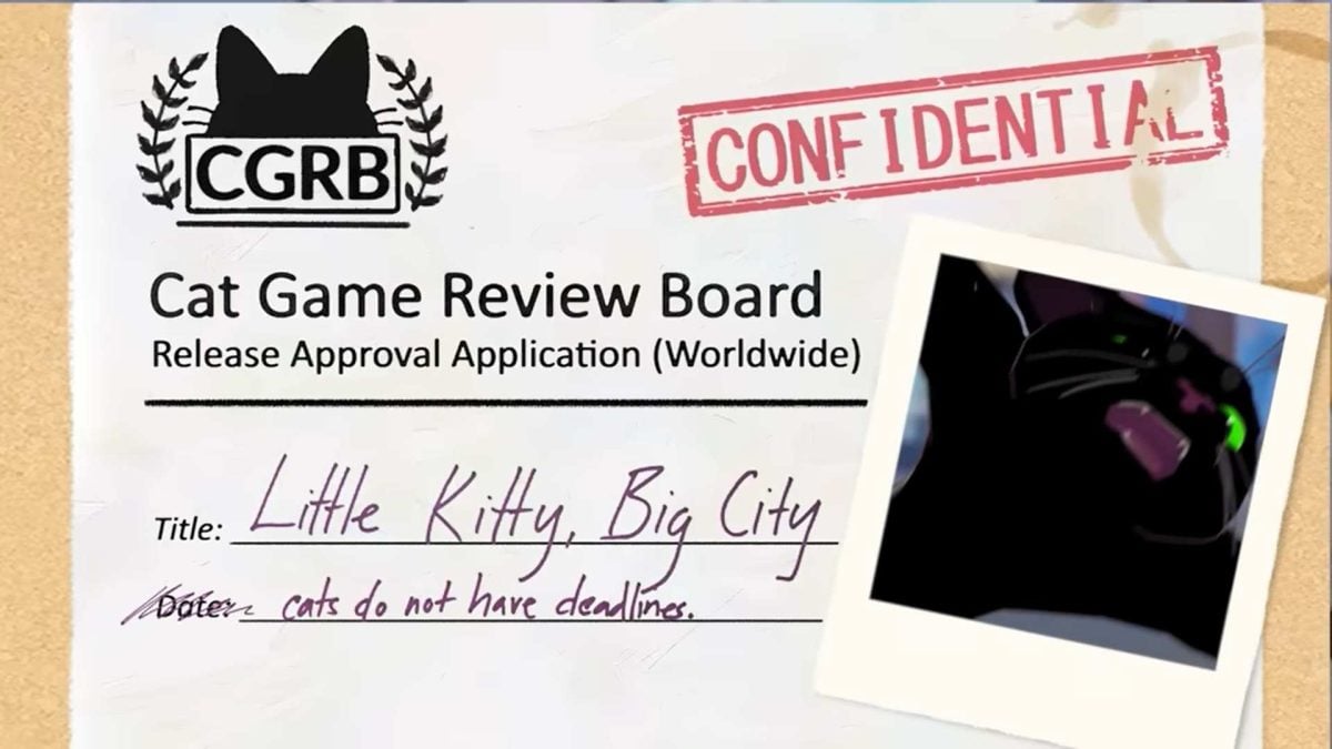 Little Kitty, Big City выйдет на Switch и Steam 9 мая.