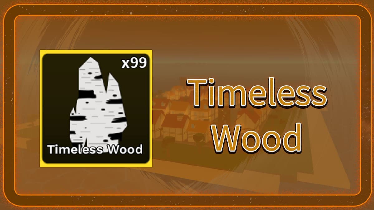 The Timeless Wood in Roblox Demon Piece