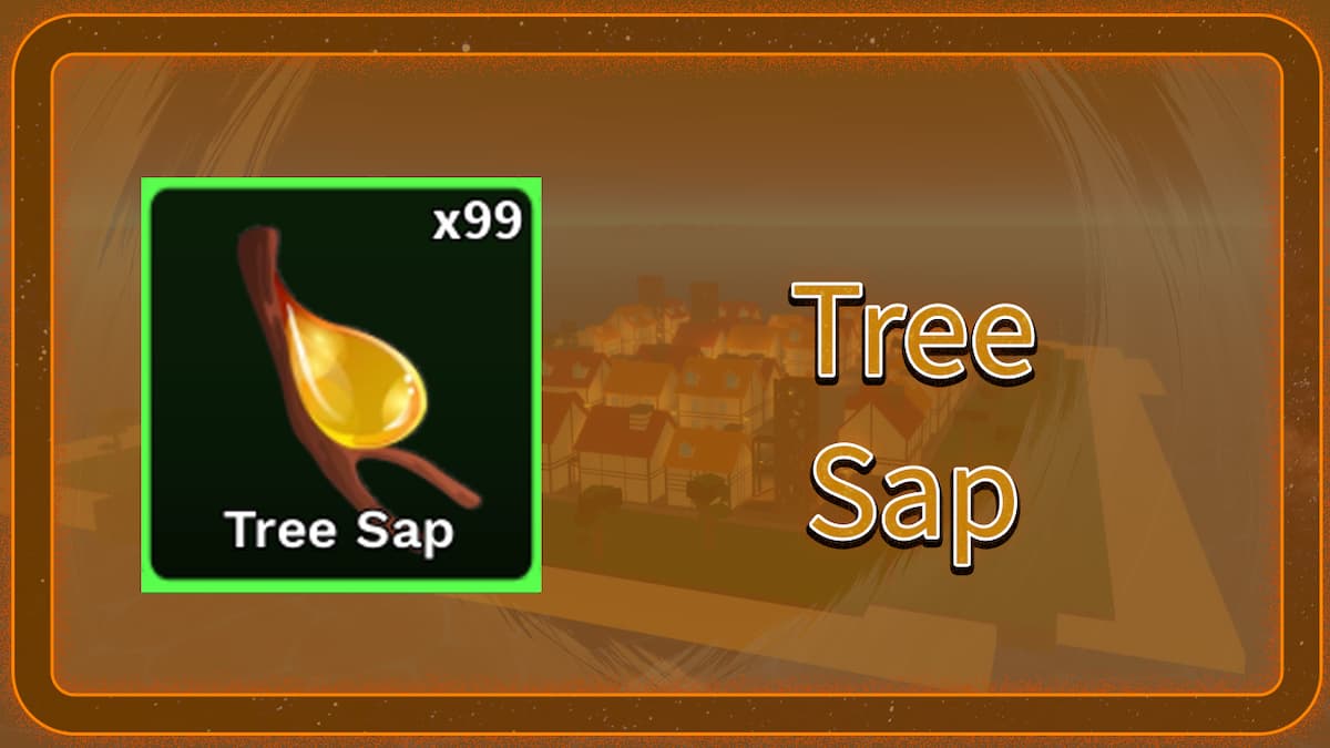 The Tree Sap in Roblox Demon Piece