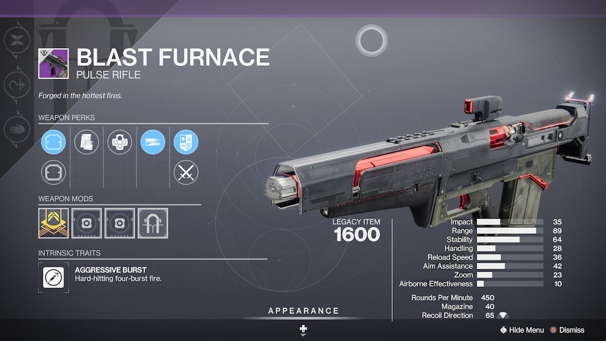The Blast Furnace in Destiny 2 Into The Light