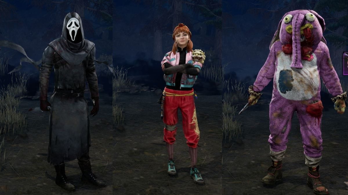 DBD Cosmetics with a price increase for Ghost Face, Feng Min and the Clown