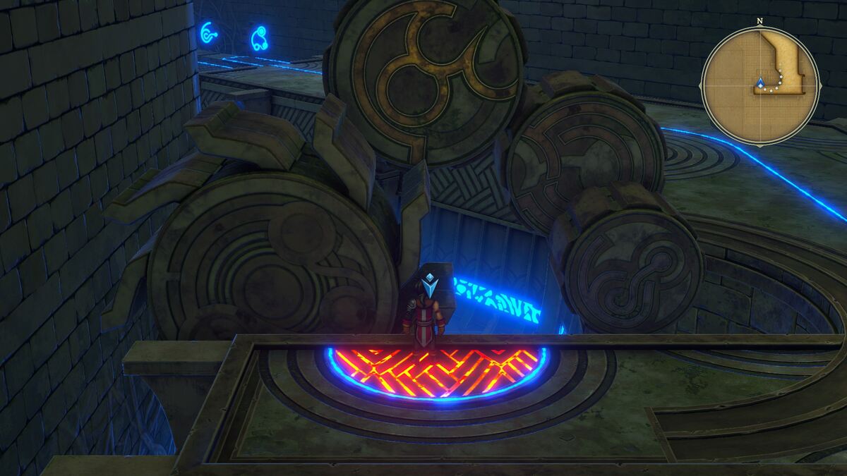 Eiyuden Chronicle Hundred Heroes: Activating the mechanism in Proving Grounds