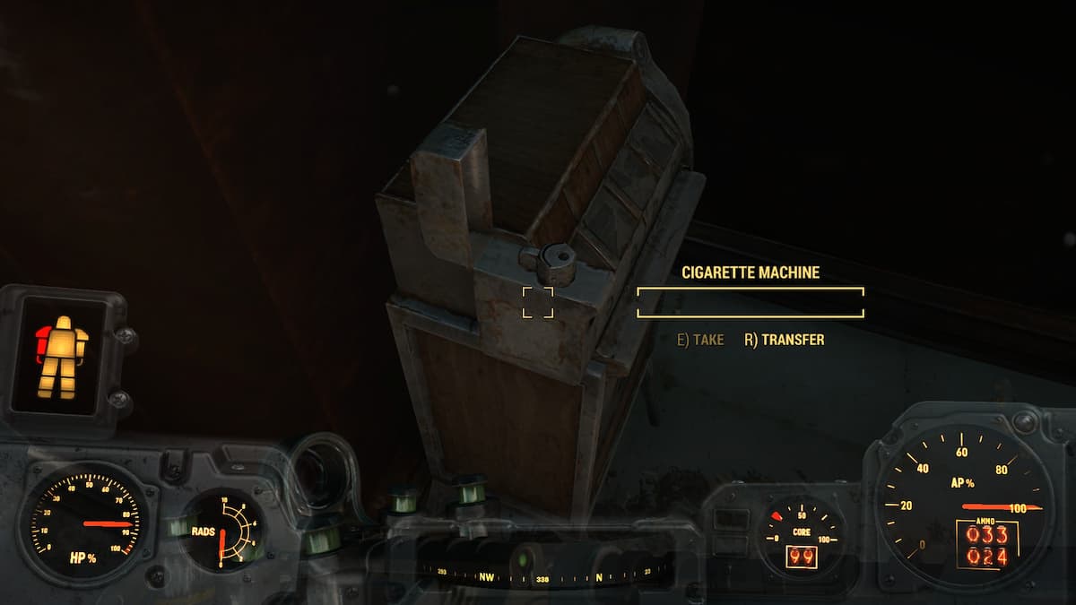 A cigarette machine in Fallout 4