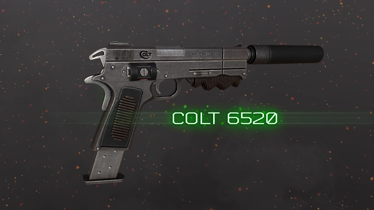 Colt 6520 mod weapon in Fallout 4 