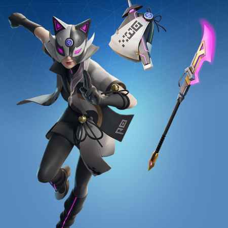 Fortnite Curious Pathwalker pack with Curious, Pathwalker's Pack, and Spear of Inquiry