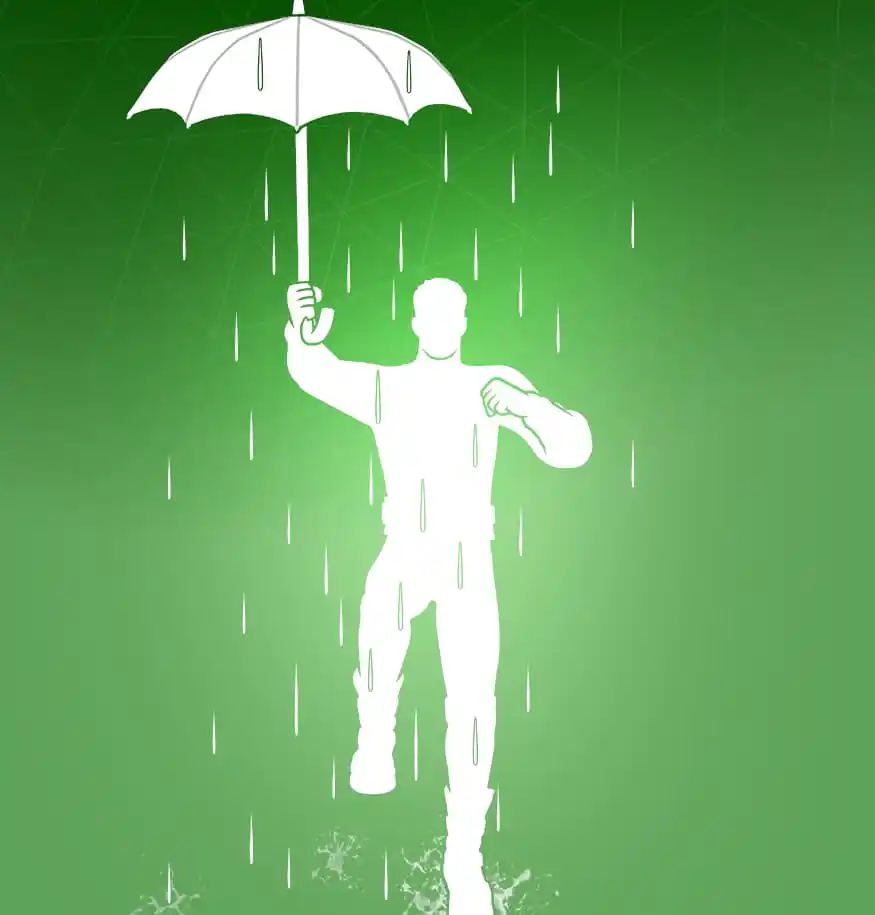 Jumping in the puddles Fortnite emote