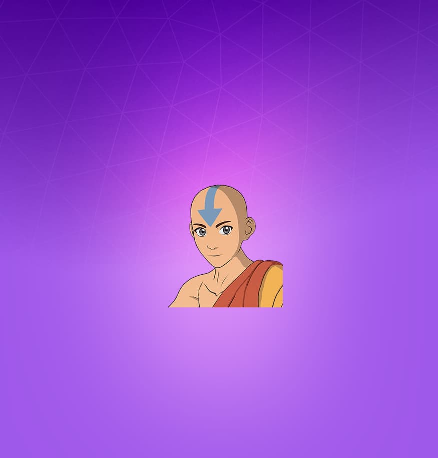 Aang Avatar x Fortnite skin