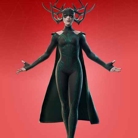 Fortnite x Marvel Hela Odinsdottir movie costume skin