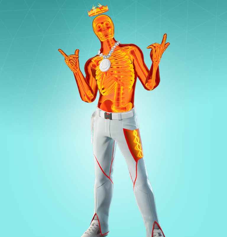 Fortnite Inferno Skeleton Balvin Skin - Character, PNG, Images - Pro ...