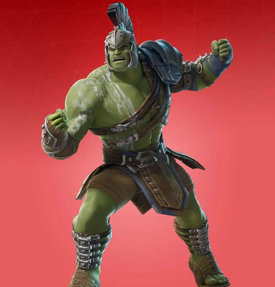 Fortnite x Marvel Sakaaran Champion Hulk movie skin