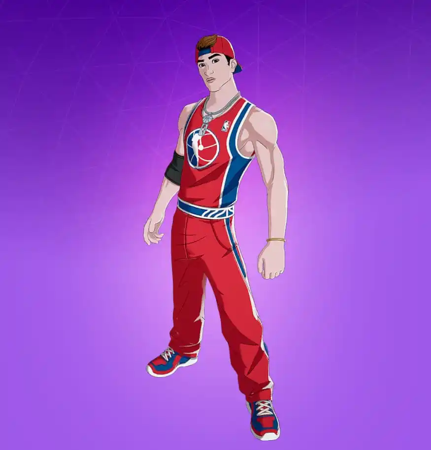 Fortnite Court Controller basketball outfit