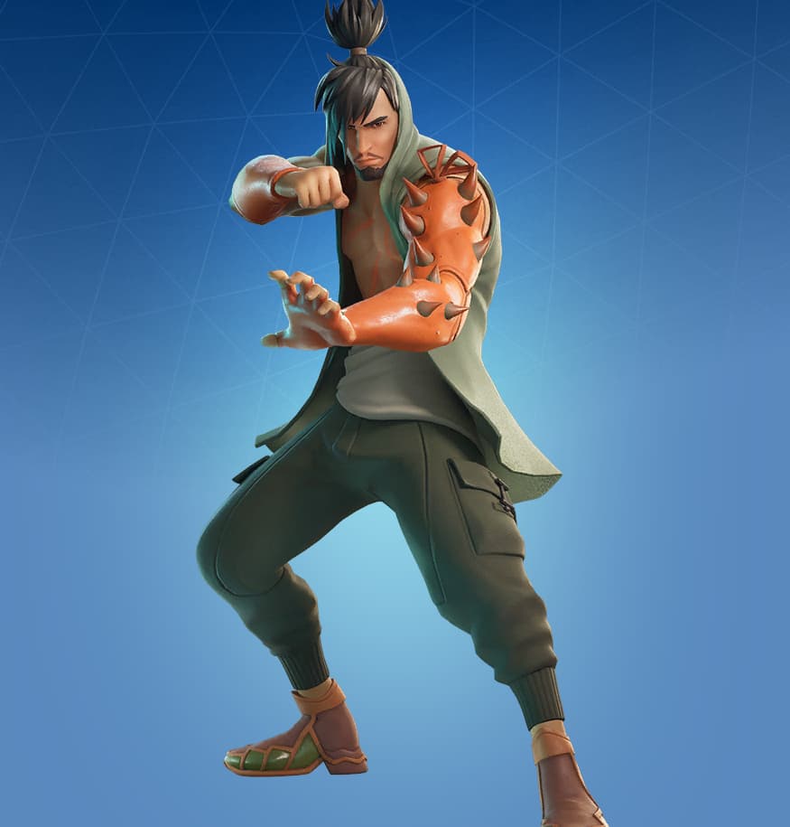 Fortnite skin Toshiro fighting stance