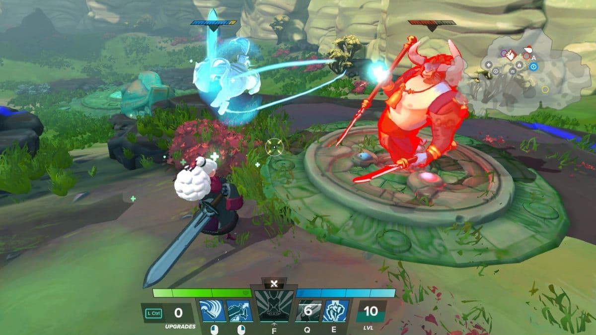 Gigantic Rampage Edition hero Aisling and summon Sir Cador fight