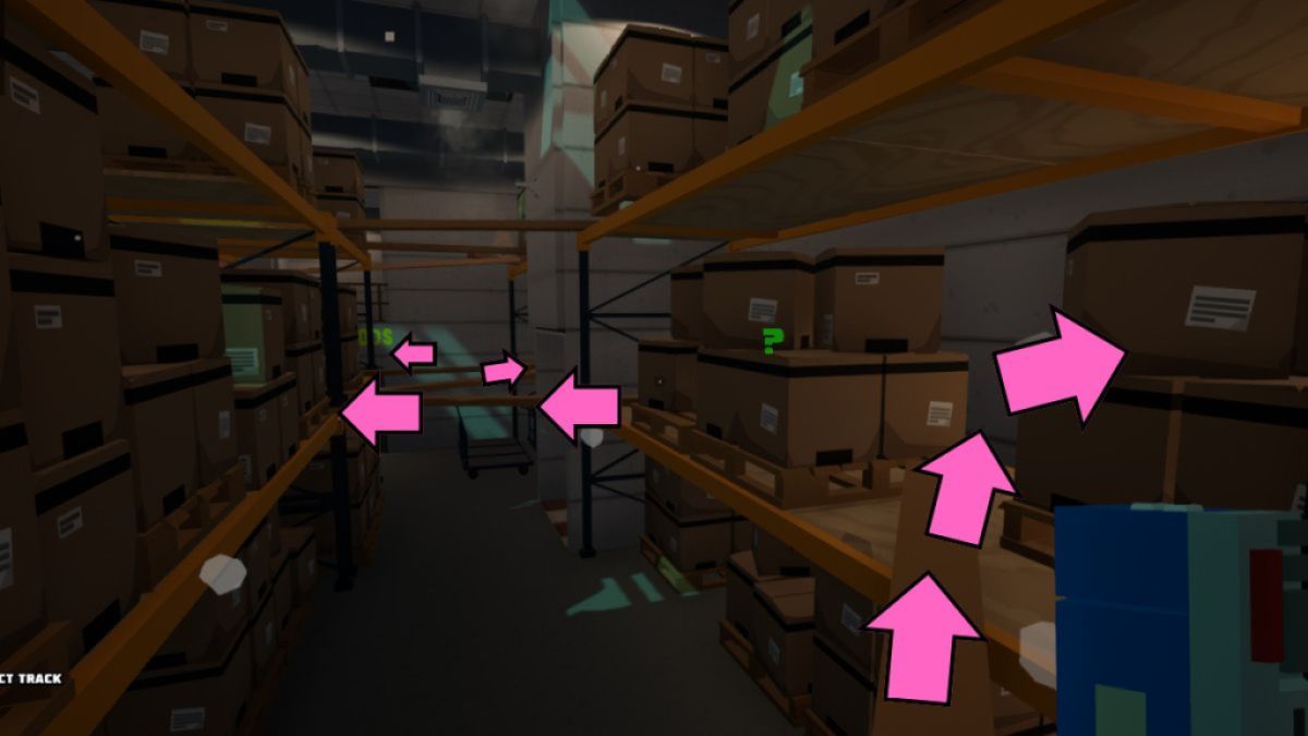 Warehouse route across planks to the circuit breaker in Kill It With Fire 2