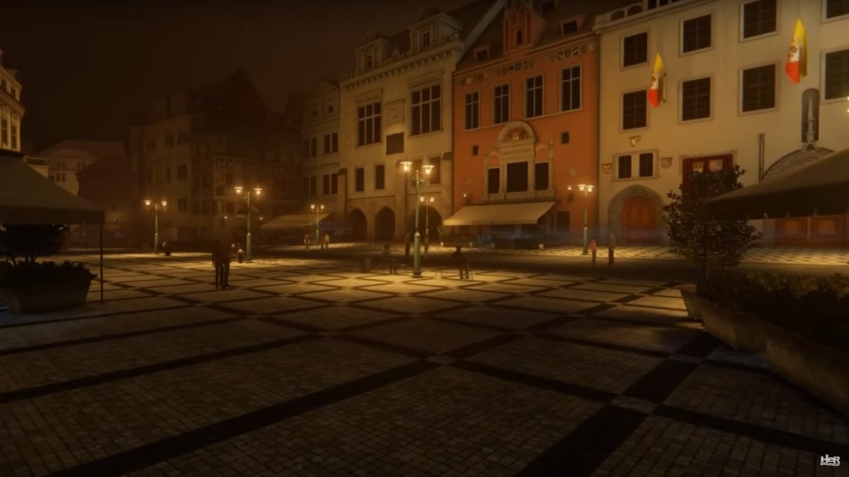 A shot of Prague from the official trailer for Nancy Drew: Mystery of the Seven Keys