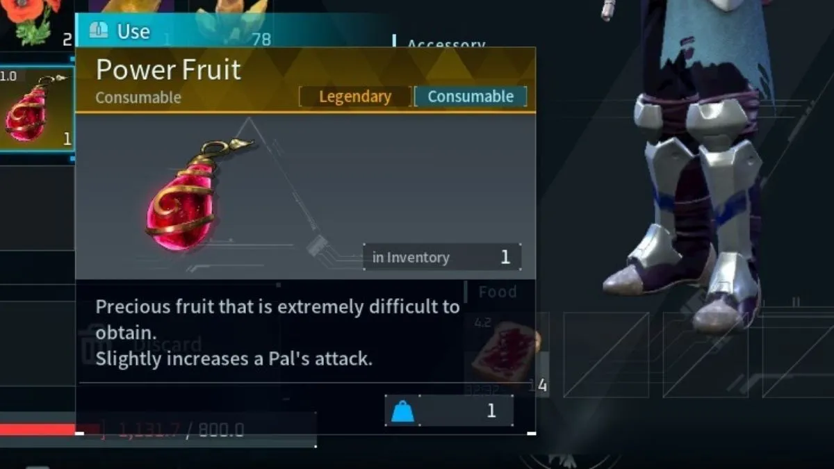 Power Fruit in Palworld