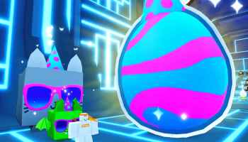 Pet Sim 99 Hype Egg Titanic Party Cat