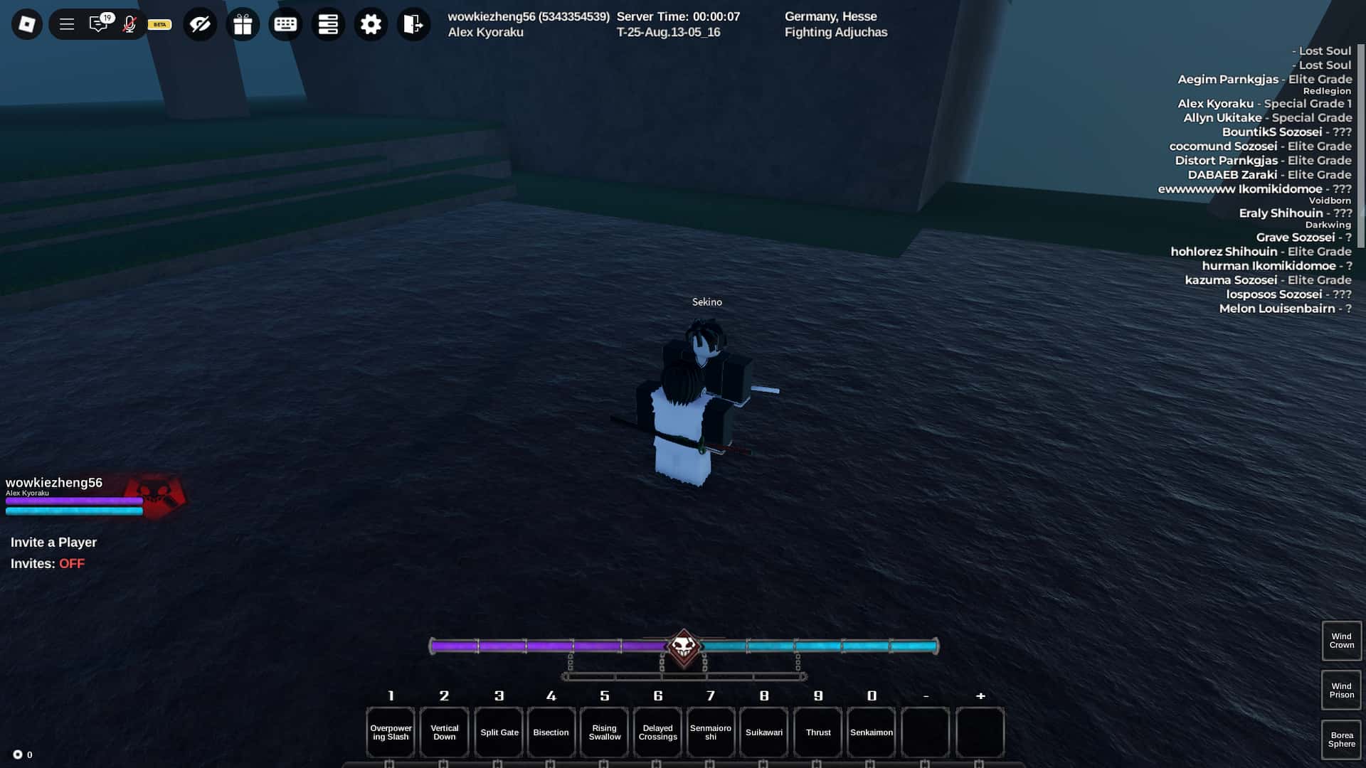 Shikai Spirit NPC for the Bankai progression in the Type Soul Roblox experience.