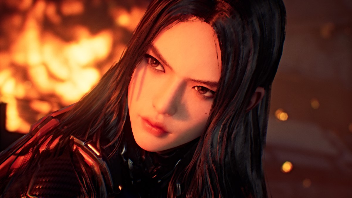 Stellar Blade Eve’s comrade Tachy during the game’s prologue