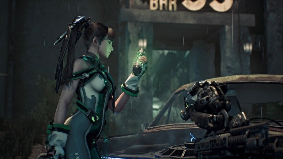 Stellar Blade Eve picks up a Fusion Core