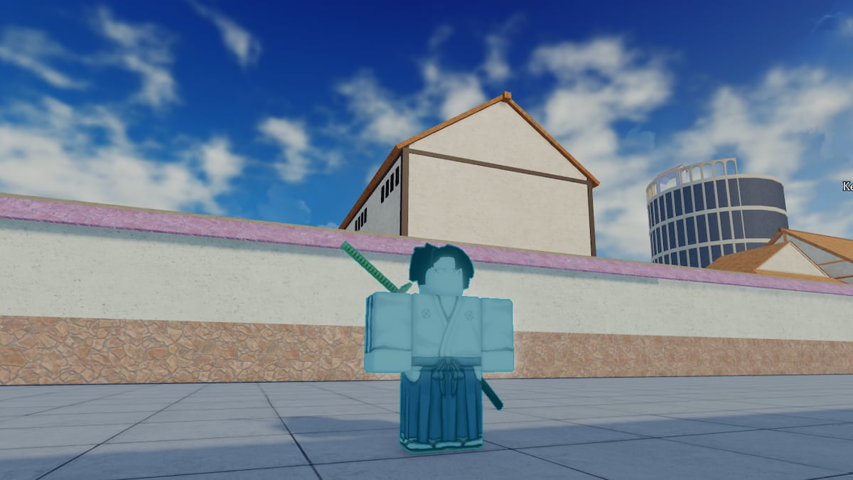 Roblox Type Soul character preparing for a fight