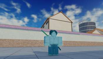 Roblox Type Soul character preparing for a fight